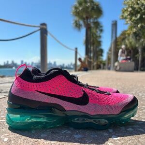 Nike Air VaporMax 🌴💅 2023 Flyknit Miami Nights Shoes Size 6.5 FN7182-335 $210